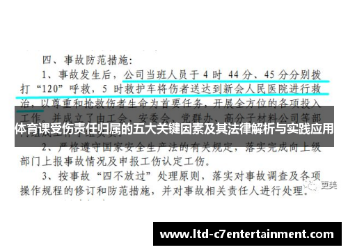 体育课受伤责任归属的五大关键因素及其法律解析与实践应用